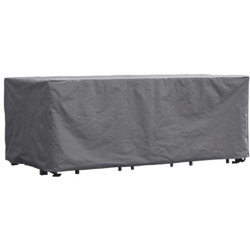 Perel Garden ocgs-XXL Custodia Protettiva per Rettangolare Lounge di Set, Nero, 310Â x 185Â x 95Â cm en oferta