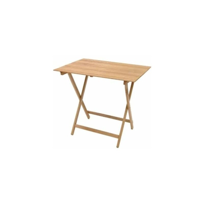 La Dea Sedia - Tavolo pieghevole 60x80 naturale