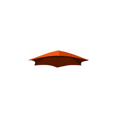 Vivere DRMUF-OZ Hanging Chair Ombrellone Poliestere, Arancione