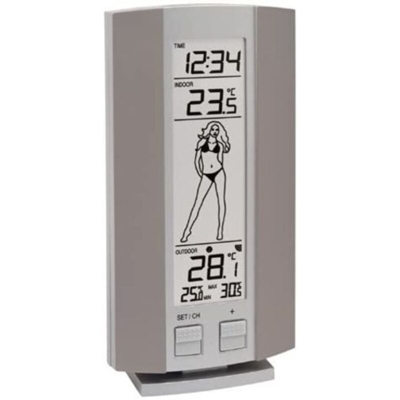 Technoline WS 9750, Grigio/Argento, 8x2.4x15.1 cm