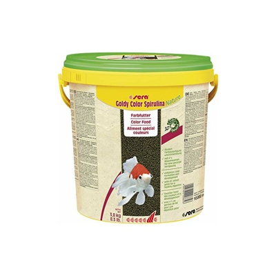 Sera Mangime in Granuli, Goldy Color Spirulina - 10 L