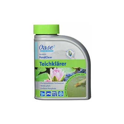 Oase Aqua Activ Biocondizionatore PondClear 500ml, Argento