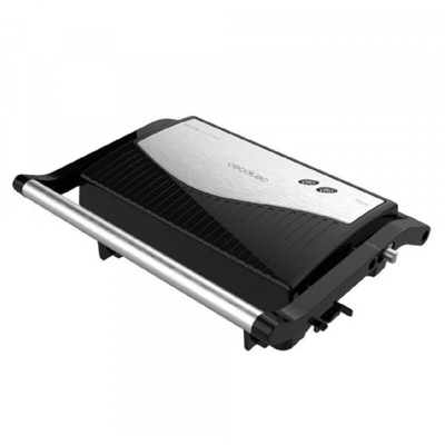 Barbecue Elettrico Cecotec Rock'nGrill 750 Full Open 750W Nero Grigio