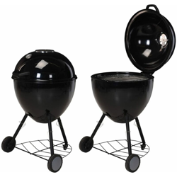 ProGarden Griglia Barbecue con Bollitore 54x92 cm - Nero precio