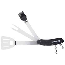 Set Utensili da Barbecue 5 in 1 Bergner Nero Acciaio inossidabile características