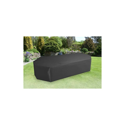 Bosmere Storm Black D538Â 10Â posti Rettangolare Patio Set CoverÂ âÂ Nero en oferta