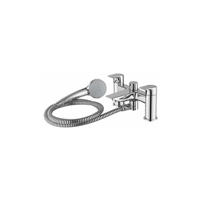 Ideal Standard A6591AA Miscelatore per Vasca da Bagno, Finitura cromata, Dual Control Bath Shower Mixer