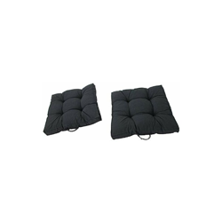 Ambientehome Set di 2 cuscini per lounge, 70 x 70 cm, colore grigio scuro precio