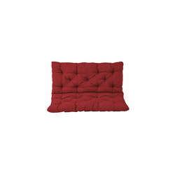Meerweh, Bank Hanko Cuscino con schienale, Rosso, 100 x 98 x 8 cm en oferta