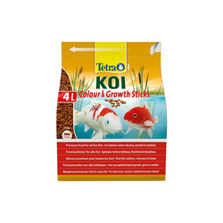 Tetra Pond Koi Colour & Growth Stick -Mangime premium per tutte le carpe Koi, per colori vivaci, crescita e condizioni di salute ottimali, 4 L en oferta