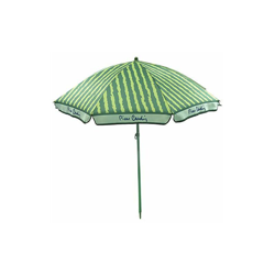 Pierre Cardin, Verde, Linea Haiti, Ombrellone Spiaggia Taormina, Raggi in Paragon, palo Acciaio, Cotone, 200 cm características