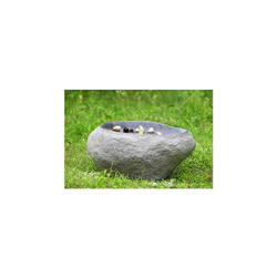Dehner Fontana da giardino Rock con illuminazione a LED, ca. 60 x 40 x 27,5 cm, poliresina, grigio características