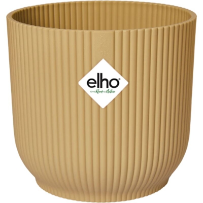 Vaso Vibes Fold Round 14Cm Butter Yellow Elho
