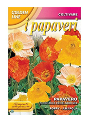 SEMENTI DI PAPAVERO NUDICALE EXCELSIOR MIX orto giardino semi seeds fiori características