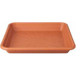 Elho Sottovaso Universal Saucer Square 30Cm Terra características