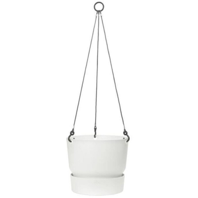 Elho Vaso Greenville Hanging Basket 24Cm Bianco