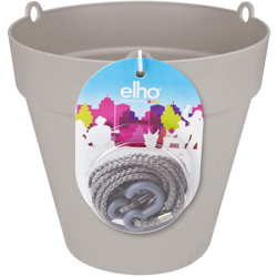 Vaso Loft Urban Hanging Basket 20 Warm Grey Elho características