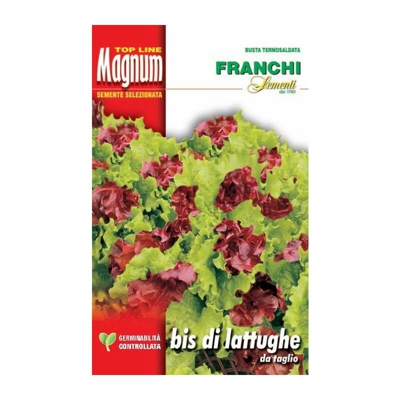 Busta Magnum Semi Bis Di Lattughe Da Taglio Orto Giardino Semi