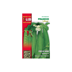 Busta Semi Di Pisello Nano Progress N.9 100 Gr Orto Giardino Semi características