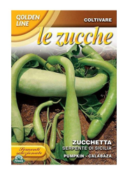 SEMENTI DI ZUCCHETTA SERPENTE DI SICILIA orto giardino semi seeds características