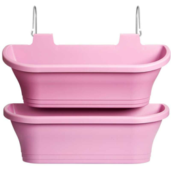 Vaso Corsica Verticale Forest Large Set/2 Vivid Violet Elho características