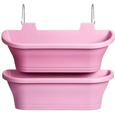 Vaso Corsica Verticale Forest Large Set/2 Vivid Violet Elho