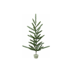 Star 600Â âÂ 46, Albero di Natale"Boda, con base in cemento, Plastica, Verde, 5.8Â x 5.8Â x 9.0Â cm en oferta