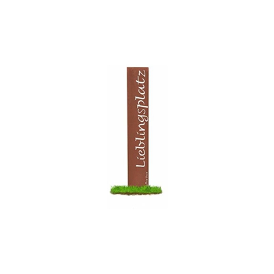 Prima terra - Stele decorativa da giardino