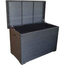 Baule Havana In Alluminio/Intrecciato 132Cm Esterno Giardino Arredo precio
