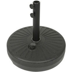 Base per ombrellone / Base per ombrellone Base per ombrellone Supporto per ombrellone Rotondo in plastica per iniezione d'acqua - nero - Noir características