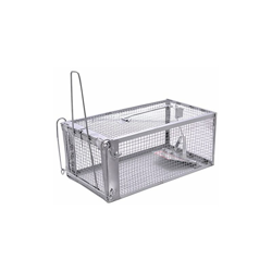 DSNOW Prodotto Anti-Roditori, Ferro Gabbia Trappola Professionale per La Cattura di Animali Vivi a Entrate per Topi,Ratti e Scoiattoli en oferta
