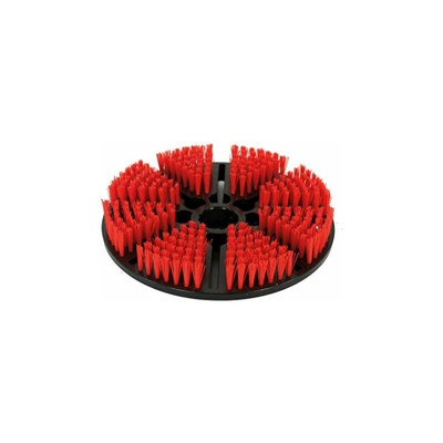 Rösle AG Vacugrip - Spazzola per Pulizia stagni, Colore: Rosso