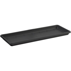 Sottovaso Per Fioriera Barcelona Trough Saucer 70Cm Antracite Elho en oferta