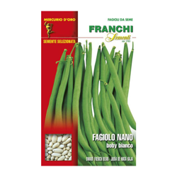 Semi Fagiolo Nano Boby Bianco Gr.500 Franchi precio