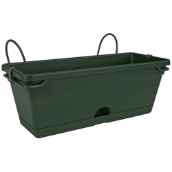 Elho Fioriera Green Basics Trough Mini Allin1 30 Cm Verde en oferta