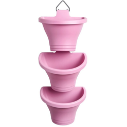Vaso Corsica Verticale Forest 24Cm Set/3 Vivid Violet Elho características