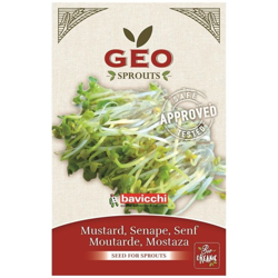 Semi Bio Di Senape Per Germogli 50Gr Semenzaio Sementi Seeds en oferta