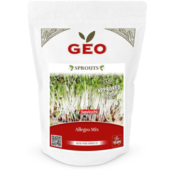 Miscuglio Allegro Bio Per Germogli Geo 400 Gr Peragashop Uccelli Selvatici Cibo precio