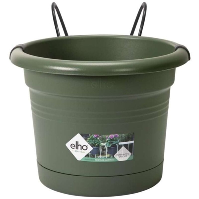 Vaso Green Basics Balcony Potholder All-In-1 Leaf Green Elho