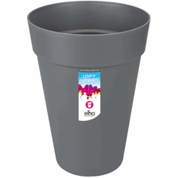 Vaso Loft Urban Round High 28 Anthracite Elho precio