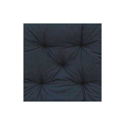 Chicreat Cuscini per sedie, con schienale, grigio scuro, 98 x 50 x 8 cm, set da 2