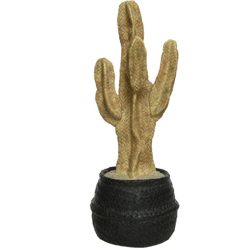 Decorazione Cactus In Vaso 15X15X40Cm Accessori Decoro Casa Interni en oferta
