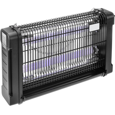 PrimeMatik - Lampada Led antimosche e zanzare elettriche uccide insetti volanti e mosche 10 W