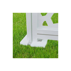 Tappo Copri Base Basfix Bianco Nortene Accessori Arredo Interno Esterno Giardino en oferta