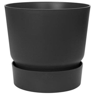 Elho Vaso Greenville Round 25Cm Living Black