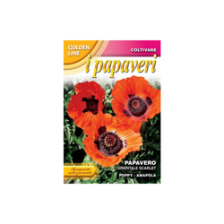 Semi Papavero Orientale Scarlet Franchi Sementi precio