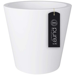 Vaso Pure Straight Round 35 White Elho en oferta