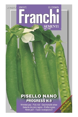 Semi Pisello Nano Progress 9 Franchi Sementi