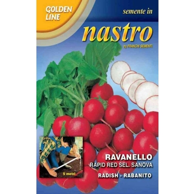 Semi Ravanello Rapid Red Sanova Franchi Sementi