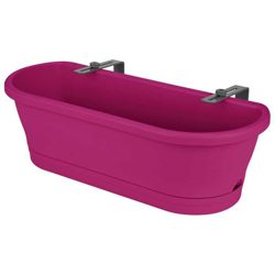 Fioriera Corsica Easy Balcony Cherry Red Elho precio